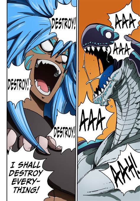 Fairy Tail Color Acnologia Human And Dragon Form By Dboi9000 On