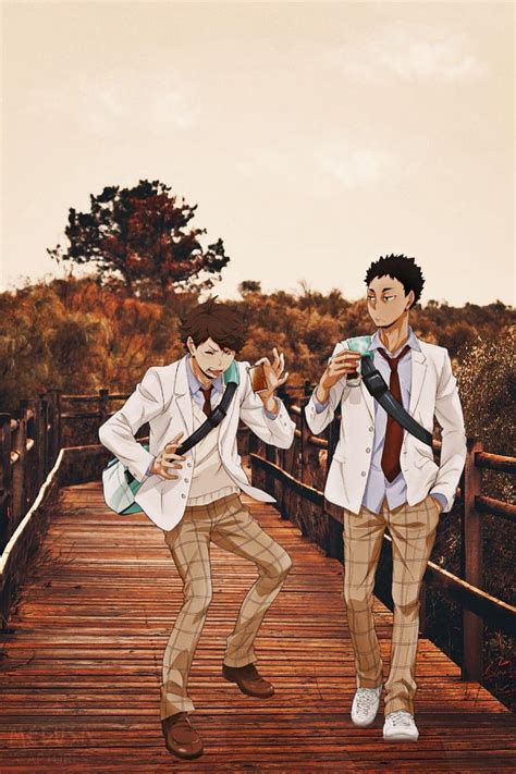 🔥best Friends Anime Haikyu Haikyuu Iwa Chan Oikawa Oikawa Tooru