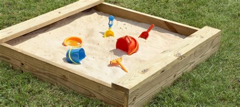 Bring The Beach In Your Backyard Amazing Diy Sandbox