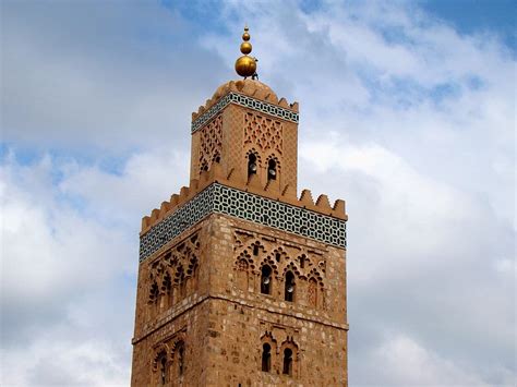 Mosquée De La Koutoubia Lemblème De Marrakech Medina