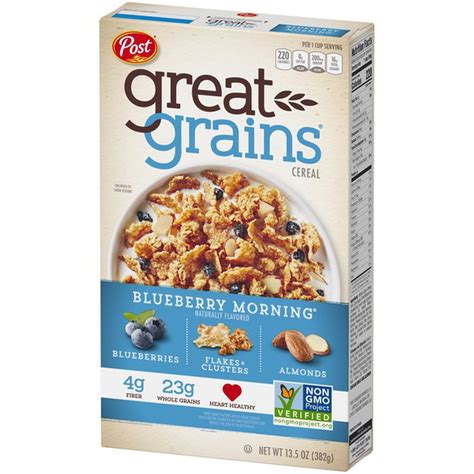 Post Blueberry Morning Cereal 135 Oz Instacart