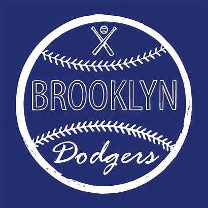 Dodgers Dodger Brooklyn Baseball Clipart Vector Clip