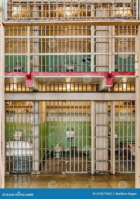 Two Prison Cells At Alcatraz Stock Photo Image Of California