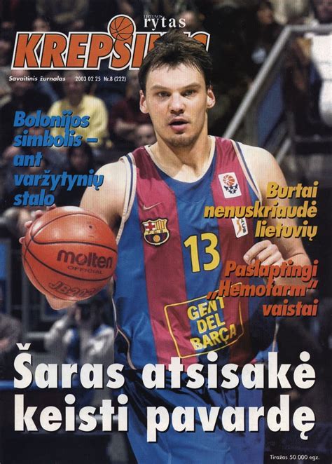 SARUNAS13LT Š Jasikevičius neapgaudinėja krepšinio Krepsinis 2003 02
