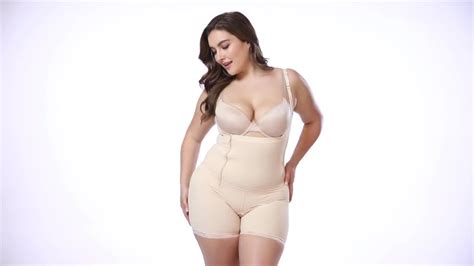 Plus Size Women Fajas Full Body Shapewear Underbust Slimming Shaper Tummy Control Seamless