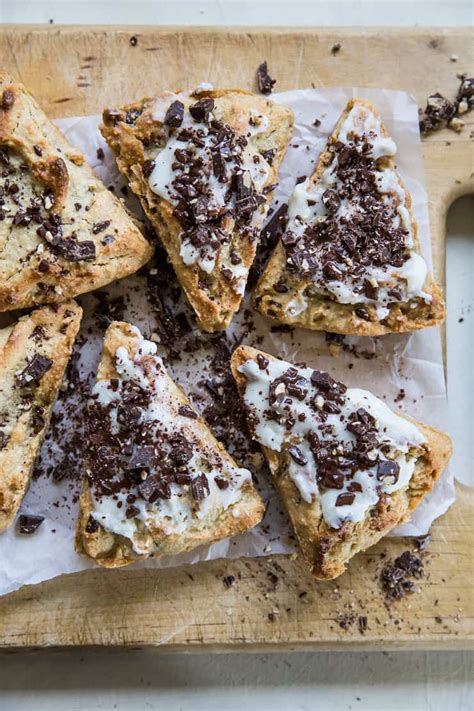 Paleo Pecan Chocolate Chip Scones With Keto And Vegan Options The