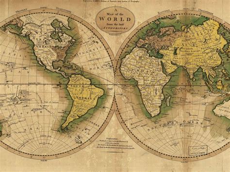 Wallpaper Ancient World Map Weltkarte Poster Landkart Vrogue Co