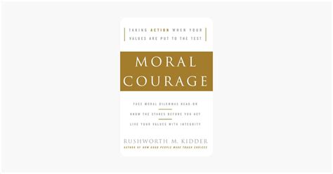 ‎moral Courage On Apple Books