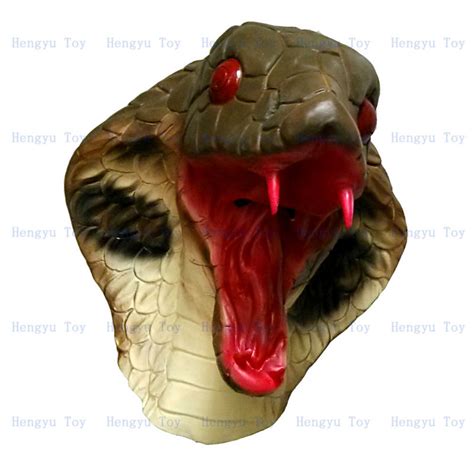 Party Costume The Cobra Mask Latex Snake Mask Buy Snake Masklatex