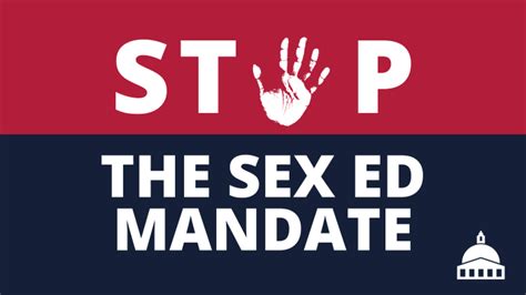 Call To Action The Sex Ed Mandate Could Be Brought For A Vote Soon