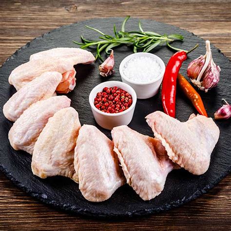 Frozen Chicken Wings Box 15kg Elfab Shop Dubai Premium Meats And