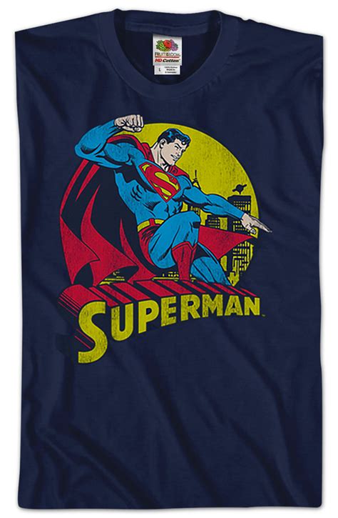 Spotlight Superman T Shirt Dc Comics