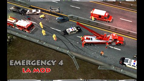 Emergency 4la Mod Extended Campaign Mission 7 Police Chase Ends In