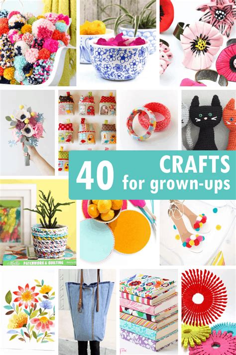 40 Crafts For Adults Including Jewelry Accessories Home Decor