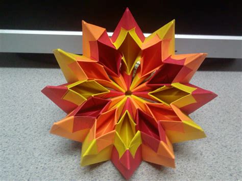 Origami Fireworks Top View By Theorigamiarchitect On Deviantart