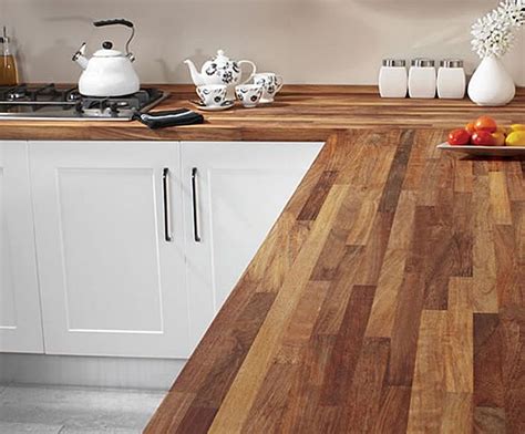 Axiom® By Formica® Solid Wood Kitchen Worktops Modern Kitchen