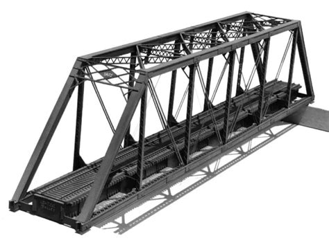 Central Valley Ho 150 Single Track Pratt Truss Bridge Kit 20 58in 52