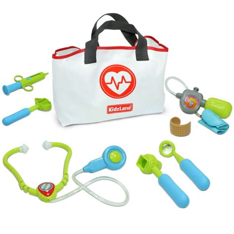 Kidzlane Pretend Play Doctor Kit For Toddlers And Kids 7 Piece Doctor