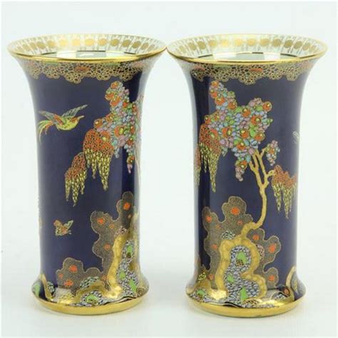 Paradise Bird And Tree Carlton Ware Vases Carlton Ware Ceramics
