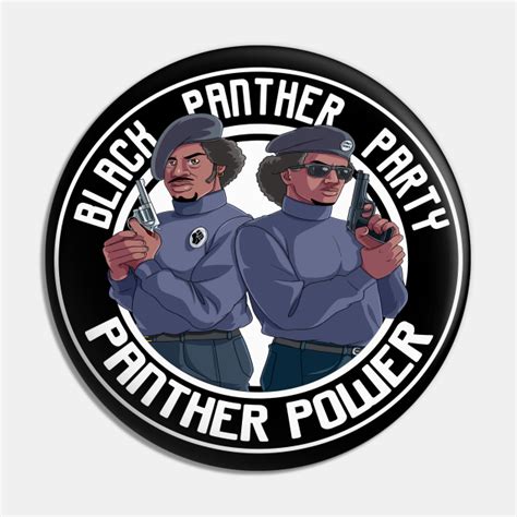 Black Panther Party Logo Black Panther Party Pin Teepublic