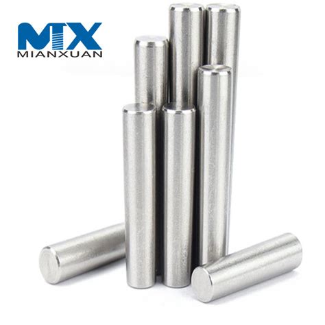 Din1 Iso2339 Stainless Steel Taper Rod Dowel Lock Taper Pins With Cone