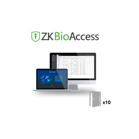 Zkteco Zk Bioaccess 10d Access Control Software License Capacity 10