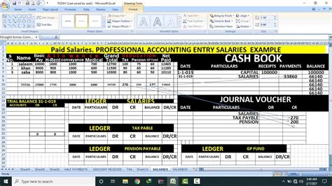 Journal Entries Salaries Journal Entry Youtube