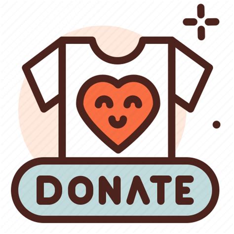 Clothing Donate Help Items Icon