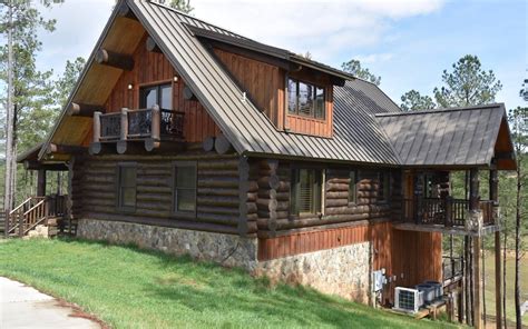 Concrete Log Home For Sale - fripdesigns