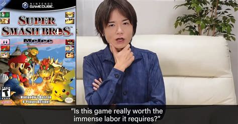 Masahiro Sakurai Talks About The Process Of Expanding Super Smash Bros 64 By Leaps And Bounds