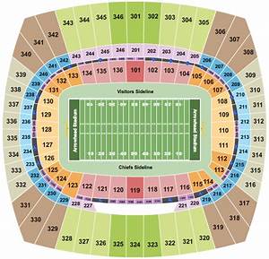 Arrowhead Stadium Seating Chart Maps Kansas City