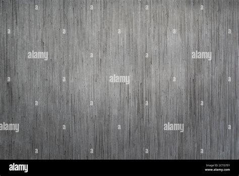 Gray Striped Concrete Stone Wall Modern Background Texture With Copy