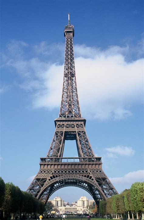 Eiffel Tower The Iron Lady Paris Landmark European Trips