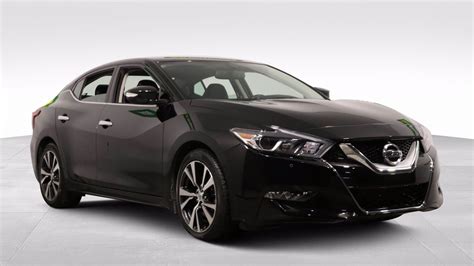 Used 2016 Nissan Maxima Sv Cuir Nav Ac Mags Gr Elect Cam Recul