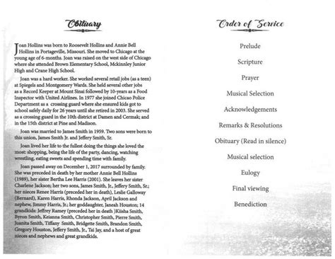 Cremation Obituary Template Example Steemfriends