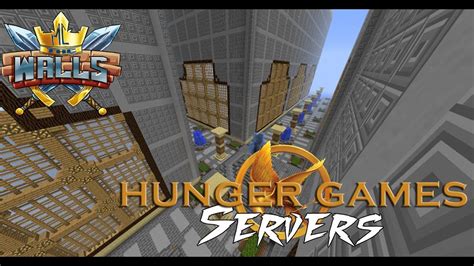 Minecraft Hunger Games Pvp Survival Servers The Walls 2 Youtube