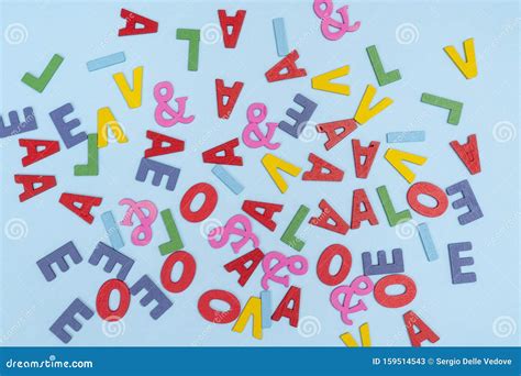 The Colorful Letters Falling Down Stock Image Image Of Gathering