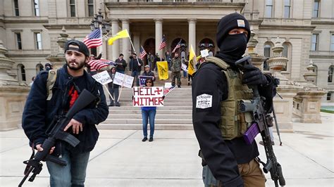 Right Wing Us Militia Members Arrested Over Plot To Kidnap Michigan