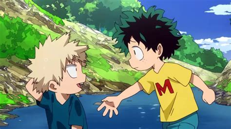 The Relationship Between Deku And Bakugo In This Official My Hero