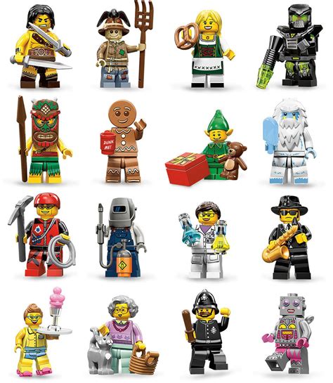 New Lego 71002 Complete Set Of 16 Minifigures Series 11 Lego