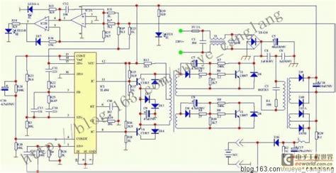 The above circuit i got from replies from edaboard. skema layout pwm tl494 smps - SHEMS