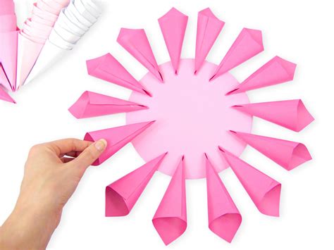 Make paper flowers at home and sell them on etsy. Step by Step Easy Giant Paper Dahlia Tutorial