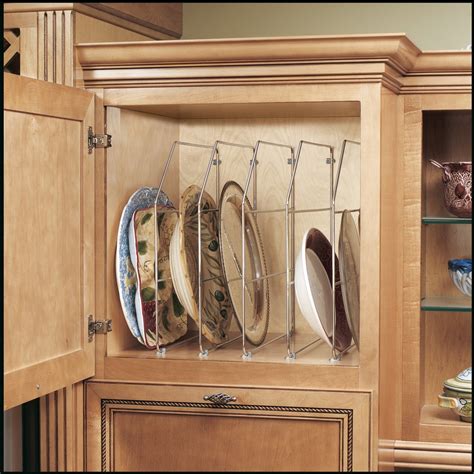 Shop Rev A Shelf 075 In W X 18 In H Metal 1 Tier Cabinet Bakeware