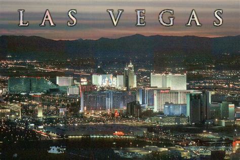 View of Las Vegas Skyline, Flamingo, Luxor, MGM, The Strip ...