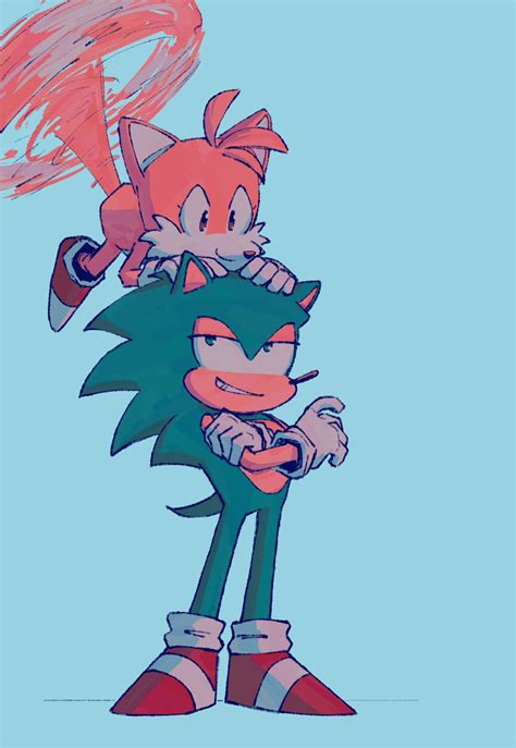 luc!!!! ♡ on Twitter: "aaaaaaa aaa I love tails I love tailsand sonic