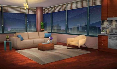 10 Extraordinary Anime Living Room Background Gallery Livingroom Animelivingroombac
