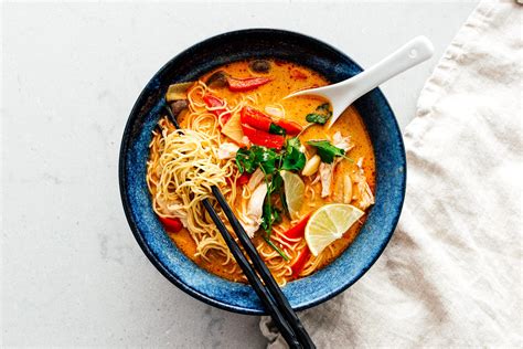 Minute Thai Red Curry Ramen Recipe I Am A Food Blog I Am A Food Blog