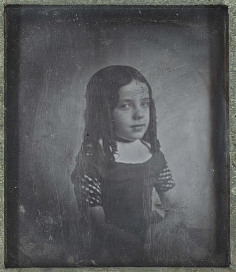 Portrait Of Charlotte Asser Daughter Of The Photographer