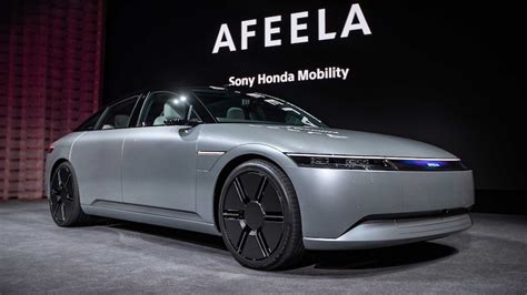 Afeela Prototype First Look This Is Sony And Hondas First Ev Car