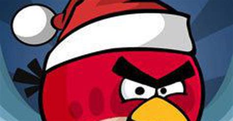 Angry Birds Get The Christmas Spirit